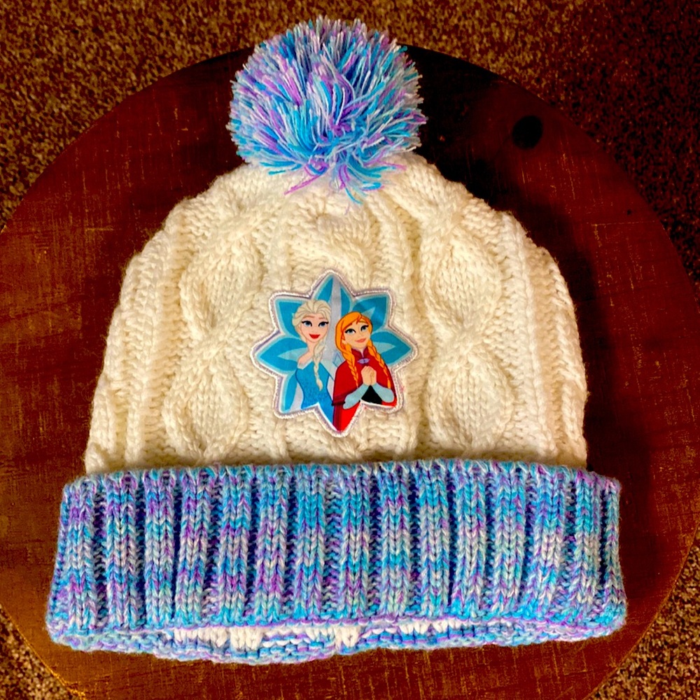 Disney Kids Frozen Pom Snow Hat